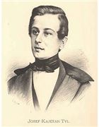 obrázek zesnulého: „Josef Kajetán Tyl, 1808 - 1856“