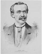 Obrázok zosnulého: "Josef Lev, 1832 - 1898"