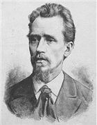 Obrázok zosnulého: "Josef Václav Sládek, 1845 - 1912"