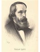 Obrázok zosnulého: "Václav Levý, 1820 - 1870"